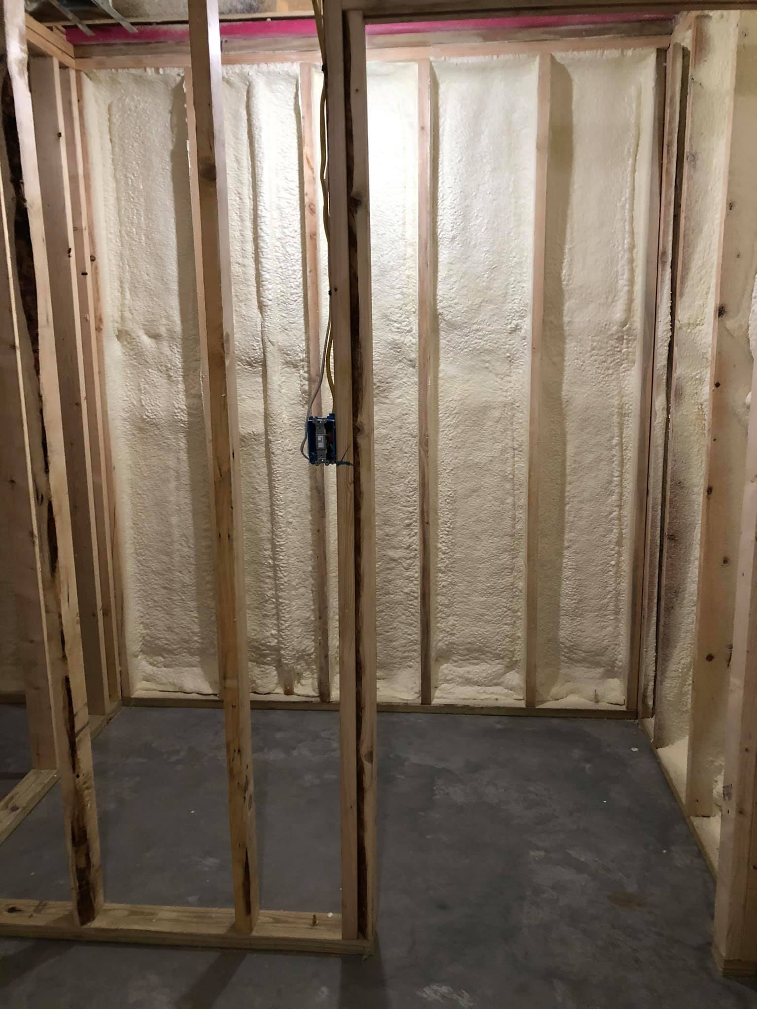Closed Cell Spray Foam For The Win!