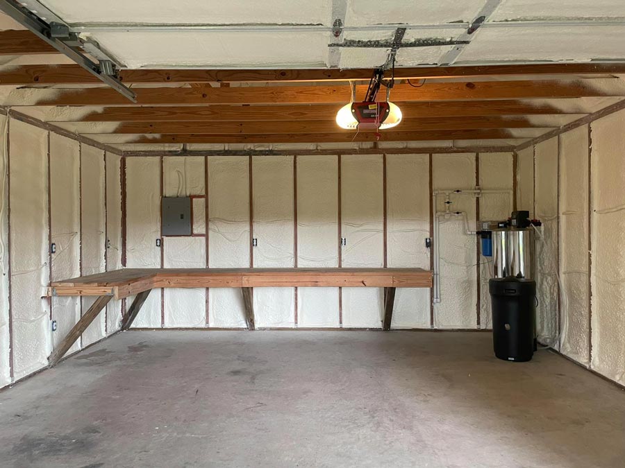Garage Spray Foam Installation in Shepherd, TX