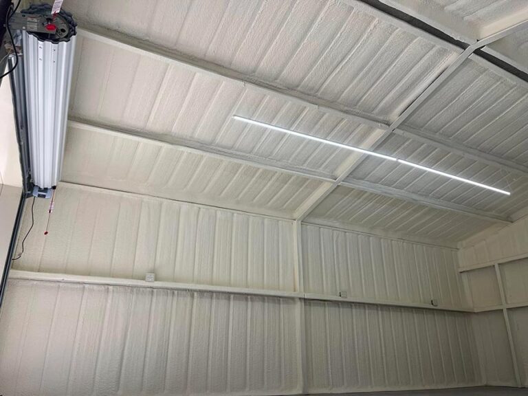 Metal Building Closed Cell Spray Foam Insulation