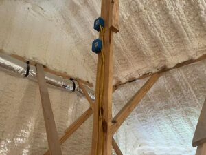 New Construction Open Cell Spray Foam Insulation in Groverton, TX
