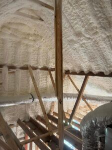 New Construction Open Cell Spray Foam Insulation in Groverton, TX