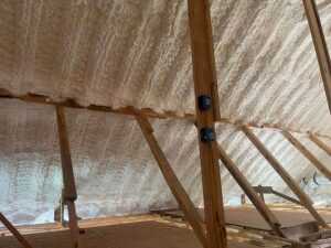 New Construction Open Cell Spray Foam Insulation in Groverton, TX