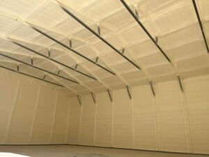 Sam Rayburn Metal Building Closed Cell Spray Foam Insulation