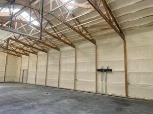 Livingston, TX Post fram Closed Cell Spray Foam Project