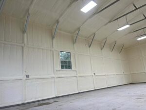 Metal Building Closed Cell Spray Foam Insulation